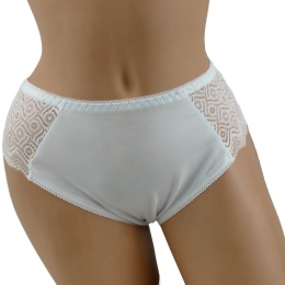 DAMSKIE MAJTKI BAWEŁNIANE FULINA 6602 XL białe