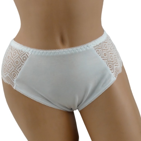 DAMSKIE MAJTKI BAWEŁNIANE FULINA 6602 XL białe