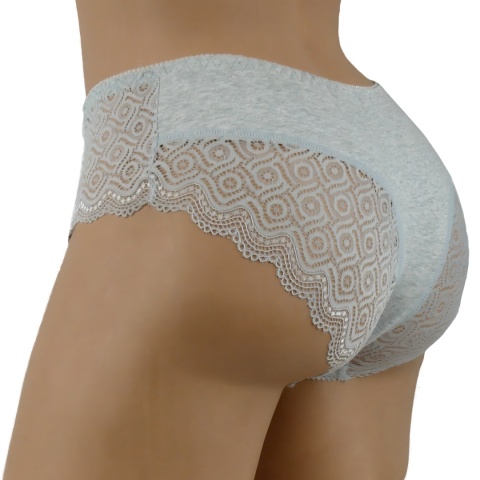 DAMSKIE MAJTKI BAWEŁNIANE FULINA 6602 2XL szare