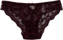 KORONKOWE MAJTKI DAMSKIE SEKSOWNE FIGI M bordowe