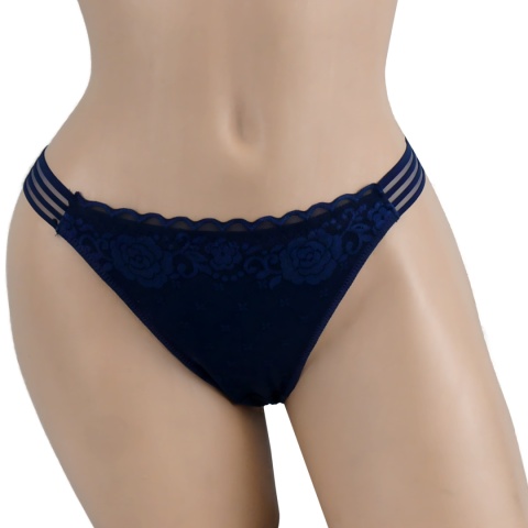 LULALO 179-A KORONKOWE MAJTKI BRAZYLIANY granat XL