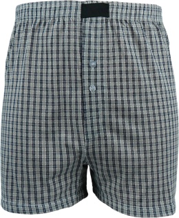 LUŹNE majtki WYGODNE BOKSERKI MĘSKIE DO SPANIA 100% bawełna 2XL szare