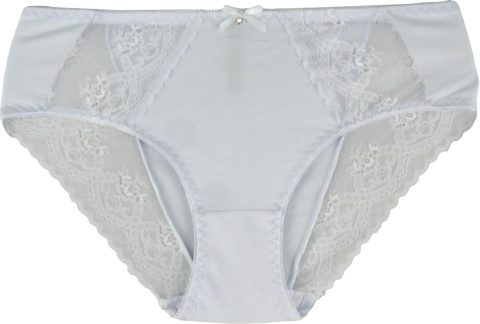 MAJTKI DAMSKIE KORONKOWE FIGI BAWEŁNIANE 2XL białe 370