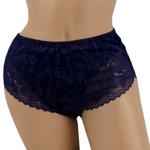 PEŁNE FIGI majtki DAMSKIE GRANATOWE 2XL 7707 Dorimodes