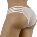 Sexowne majtki figi z paseczkami paski Białe 3XL E5125
