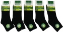 5x męskie CZARNE SKARPETY BAMBUSOWE AURA.VIA 39-42