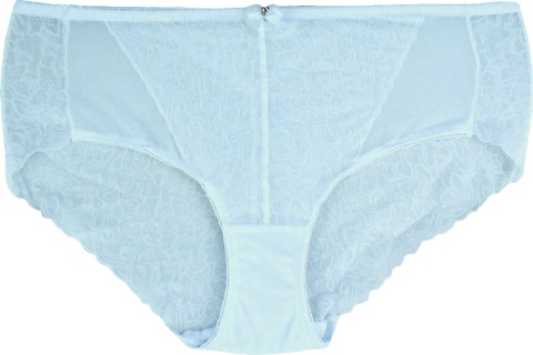 55910 ZMYSŁOWE PEŁNE DAMSKIE MAJTKI FIGI LANNY MODE 3XL białe