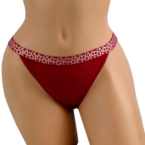 DYANA 9980 BAWEŁNIANE MAJTKI FIGI młodzieżowe L/XL czerwone