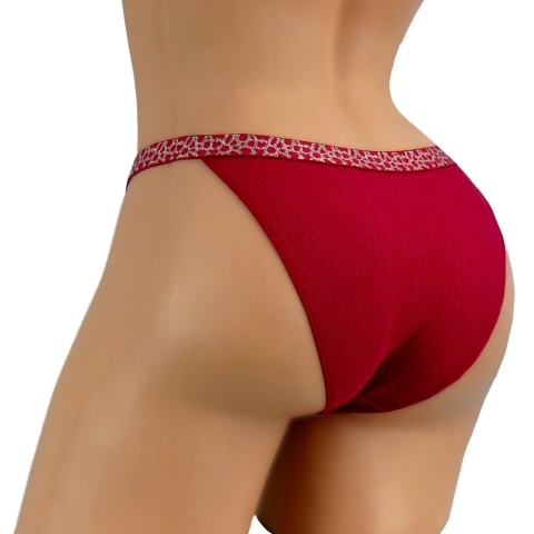 DYANA 9980 BAWEŁNIANE MAJTKI FIGI młodzieżowe L/XL czerwone