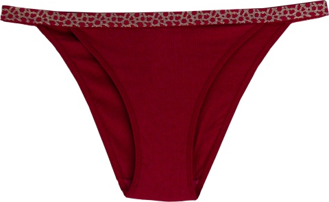 DYANA 9980 BAWEŁNIANE MAJTKI FIGI młodzieżowe L/XL czerwone