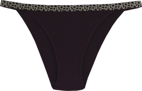 DYANA 9980 BAWEŁNIANE MAJTKI FIGI młodzieżowe S/M purpurowe