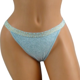 DYANA 9980 BAWEŁNIANE MAJTKI FIGI młodzieżowe S/M szare