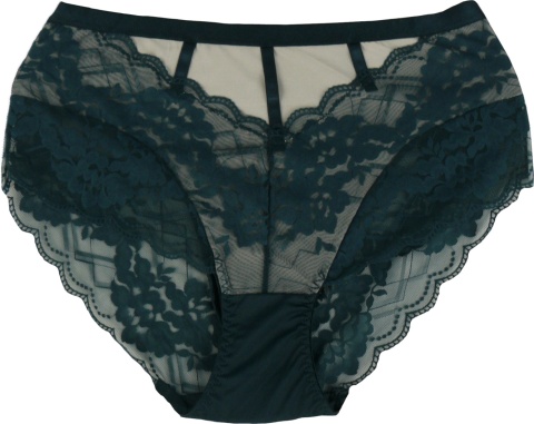 MAJTKI DAMSKIE FIGI KORONKOWE Fulina 8625 2XL zielone