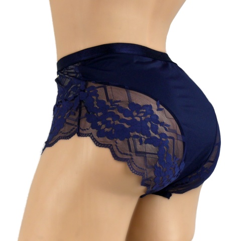 MAJTKI DAMSKIE FIGI KORONKOWE Fulina 8625 4XL granatowe