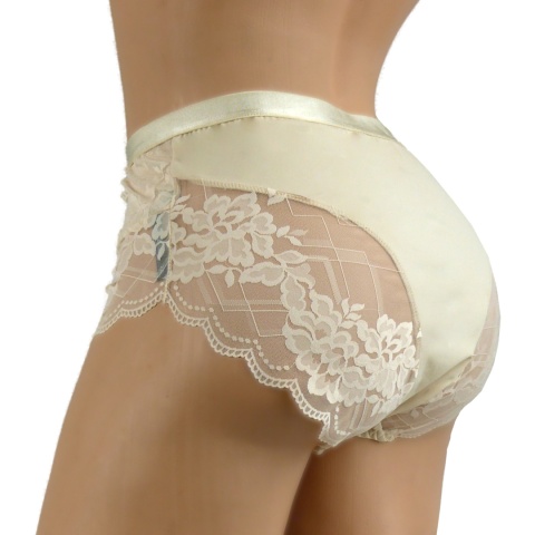 MAJTKI DAMSKIE FIGI KORONKOWE Fulina 8625 4XL beżowe