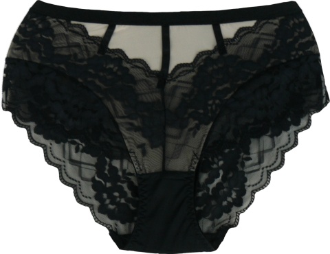 MAJTKI DAMSKIE FIGI KORONKOWE Fulina 8625 4XL czarne