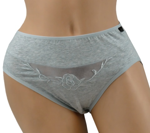 Mongni Rouzi BAWEŁNIANE figi COTTON 2XL szare