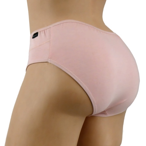 Mongni Rouzi BAWEŁNIANE figi COTTON 2XL pudrowe