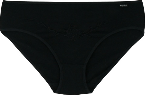 Mongni Rouzi BAWEŁNIANE figi COTTON 2XL czarne