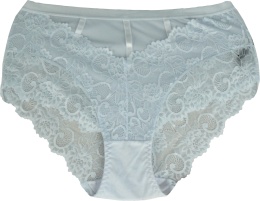 PLUS SIZE MAJTKI DAMSKIE KORONKOWE Ania Lu Lo 281 3XL białe