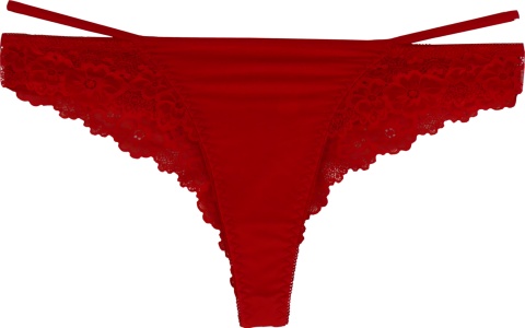 158 FULINA SEKSI STRINGI koronkowe BRAZYLIANY 2XL czerwone