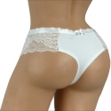 STRING majtki DAMSKIE KORONKOWE 86 12 2XL ecru