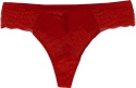 STRING majtki DAMSKIE KORONKOWE 86 12 2XL czerwone