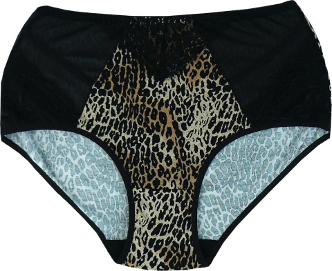 0984 PANTERKA PEŁNE FIGI MAJTKI DAMSKIE PLUS SIZE 2XL