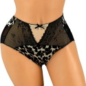 0978 PANTERKA PEŁNE FIGI KORONKOWE MAJTKI DAMSKIE L