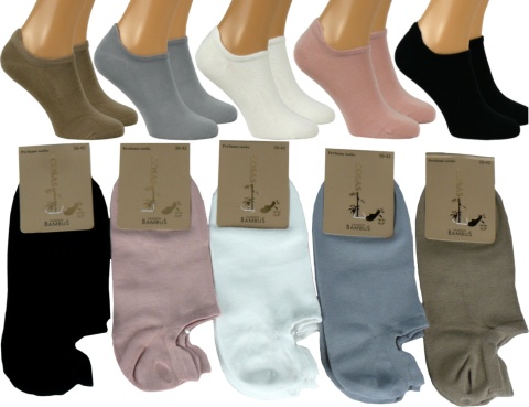 5x SKARPETKI BAMBUSOWE stopki damskie COSAS 35-38