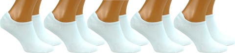 5x SKARPETKI BAMBUSOWE stopki damskie białe COSAS 39-42