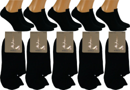 5x SKARPETKI BAMBUSOWE stopki damskie czarne COSAS 39-42