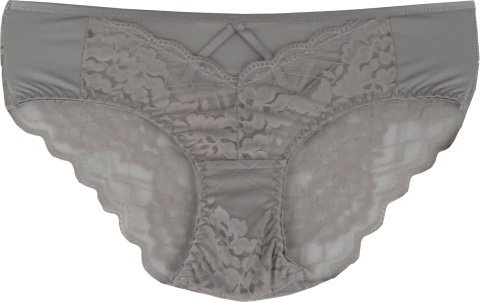 8622 FULINA DAMSKIE MAJTKI FIGI KORONKOWE XL ciemny beż