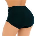 919 DORIMODES WYSOKIE DAMSKIE MAJTKI FIGI KORONKOWE L zielone