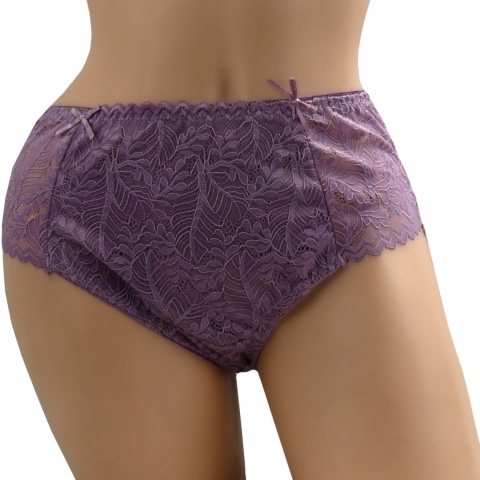 775 DORIMODES Bawełniane majtki damskie XL wrzosowe