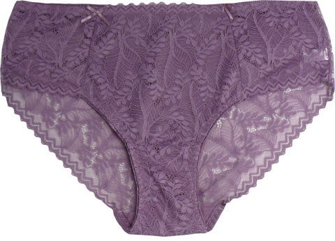 775 DORIMODES Bawełniane majtki damskie XL wrzosowe