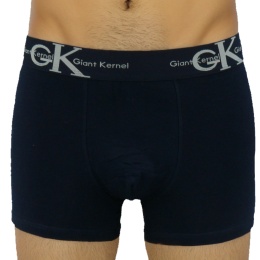Giant Kernel BOKSERKI MĘSKIE Z SZEROKĄ GUMĄ granatowe roz. L