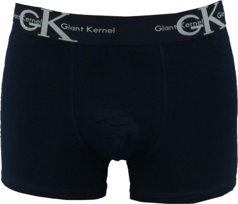 Giant Kernel BOKSERKI MĘSKIE Z SZEROKĄ GUMĄ granatowe roz. L