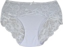 New Wave A2210 KORONKOWE FIGI DAMSKIE MAJTKI BAWEŁNIANE 3XL białe