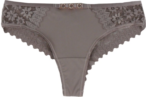 SHENAO 8207 BRAZYLIANY MAJTKI DAMSKIE FIGI KORONKOWE XL/XXL kawowe