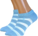 5x GŁADKIE SKARPETY BAWEŁNIANE DAMSKIE AURA.VIA 35-38
