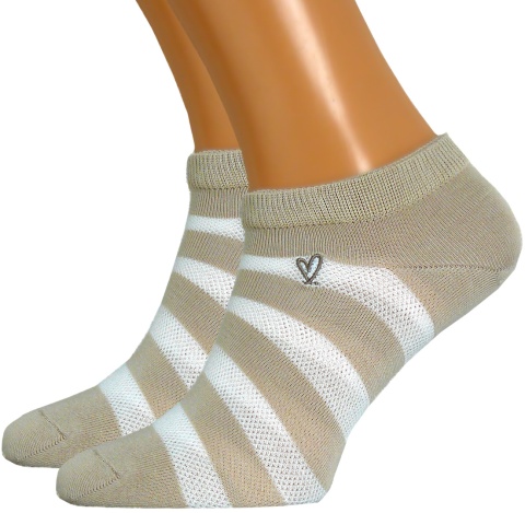 5x GŁADKIE SKARPETY BAWEŁNIANE DAMSKIE AURA.VIA 35-38