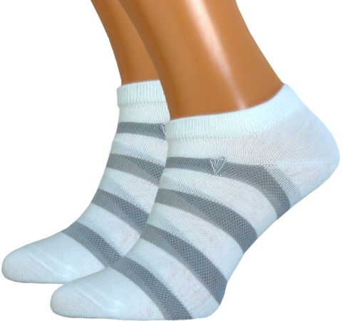 5x GŁADKIE SKARPETY BAWEŁNIANE DAMSKIE AURA.VIA 38-41