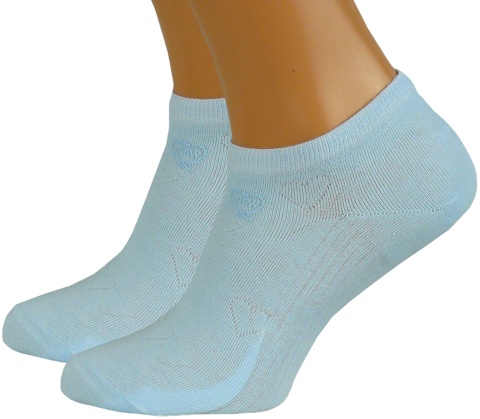 5x GŁADKIE SKARPETY BAWEŁNIANE DAMSKIE AURA.VIA 35-38