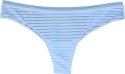 BIAŁE STRINGI MAJTKI DAMSKIE figi BRAZYLIANY prążek XL