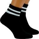 COSAS 5x DAMSKIE SKARPETY SPORTOWE BAWEŁNIANE czarne 35-38