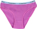 Kolorowe Jednolite Gładkie Damskie Majtki Figi Bawełniane M/L różowe