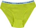 Kolorowe Jednolite Gładkie Damskie Majtki Figi Bawełniane XL/XXL żółte
