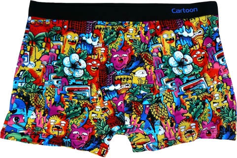 MĘSKIE BOKSERKI BAWEŁNIANE kolorowe DUŻE ROZMIARY 3XL