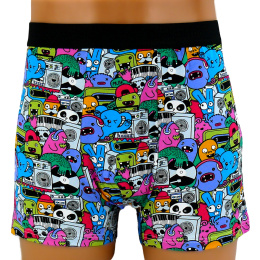 MĘSKIE BOKSERKI BAWEŁNIANE kolorowe DUŻE ROZMIARY 4XL